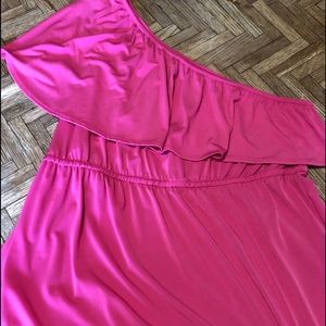 Hot Pink One Shoulder Torrid Top Size 1